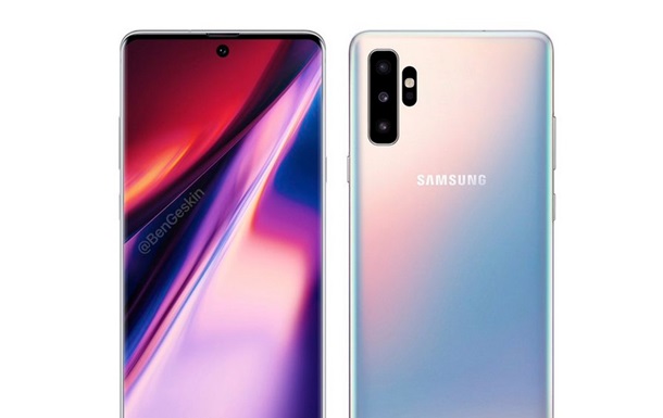В Сети показали итоговый дизайн Galaxy Note 10