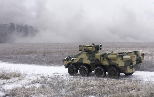 В Украине изготовили корпус для БТР из стали НАТО