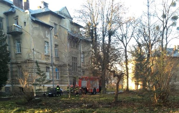 Во Львове горела психиатрическая больница