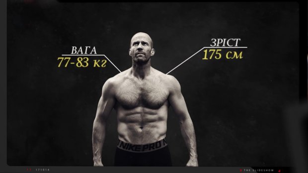 Як актору Джейсону Стетхему вдається тримати себе у формі, не відмовляючись від улюблених страв