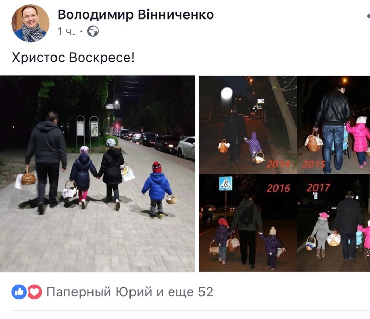 Фейсбучна тема дня: освячення пасок