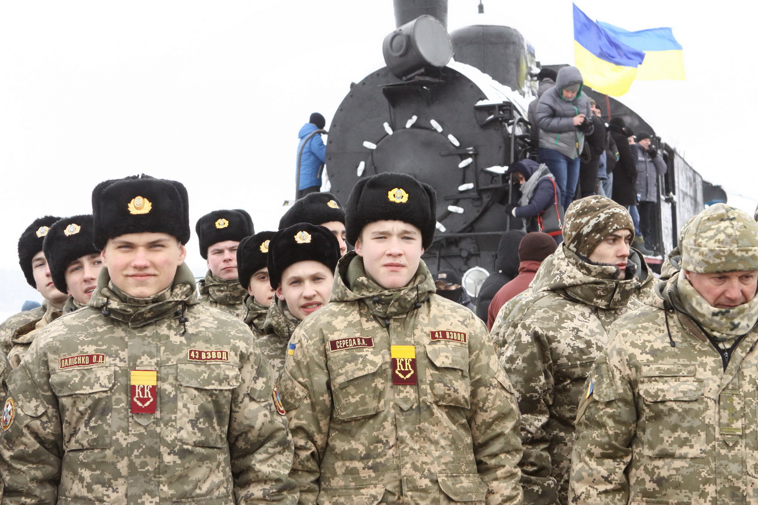 Потяг єднання прибув у Крути для відзначення 100-річчя бою (Фото)