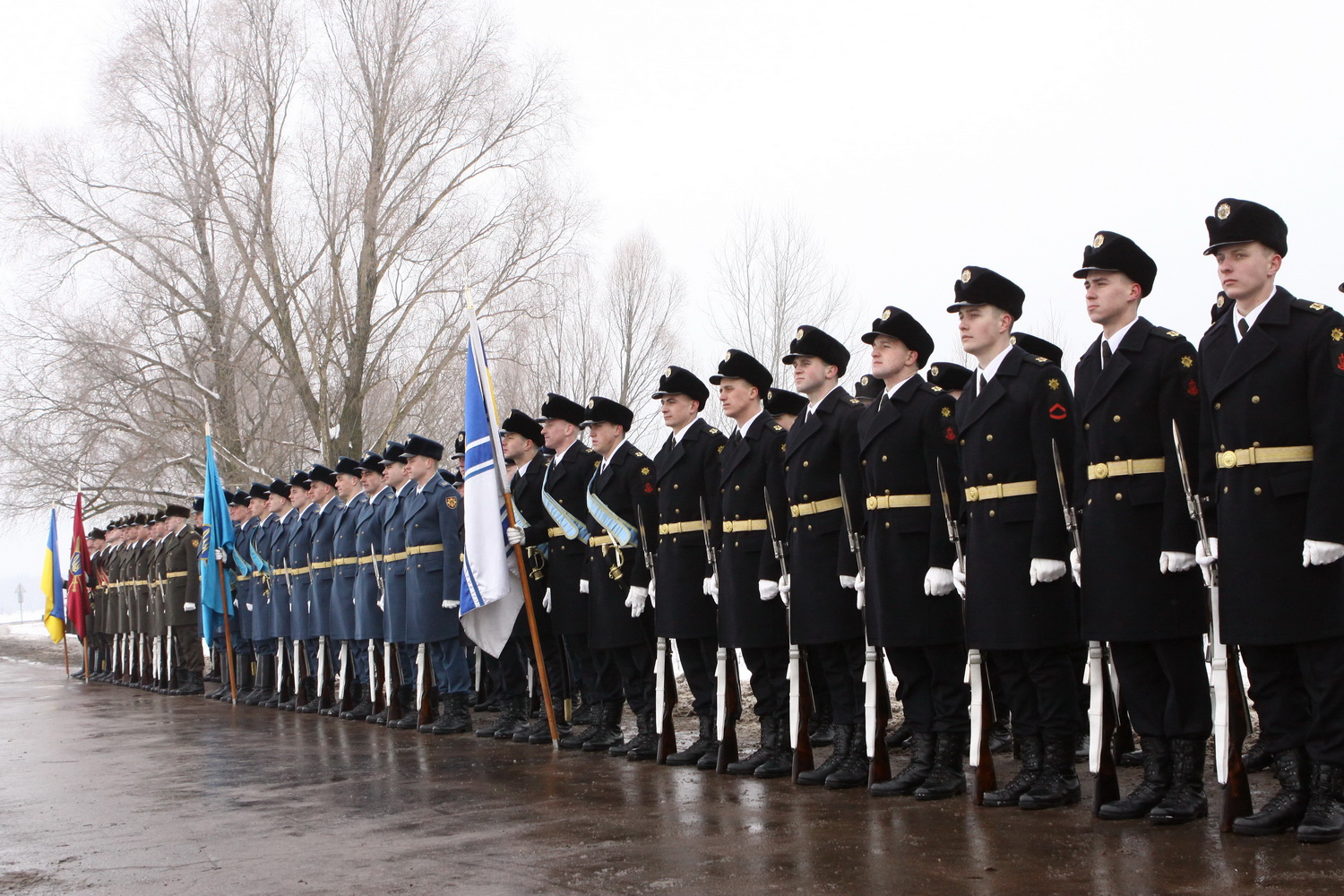 Потяг єднання прибув у Крути для відзначення 100-річчя бою (Фото)