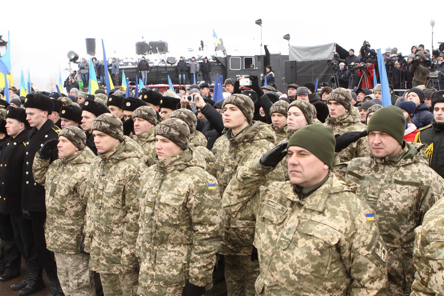 Потяг єднання прибув у Крути для відзначення 100-річчя бою (Фото)