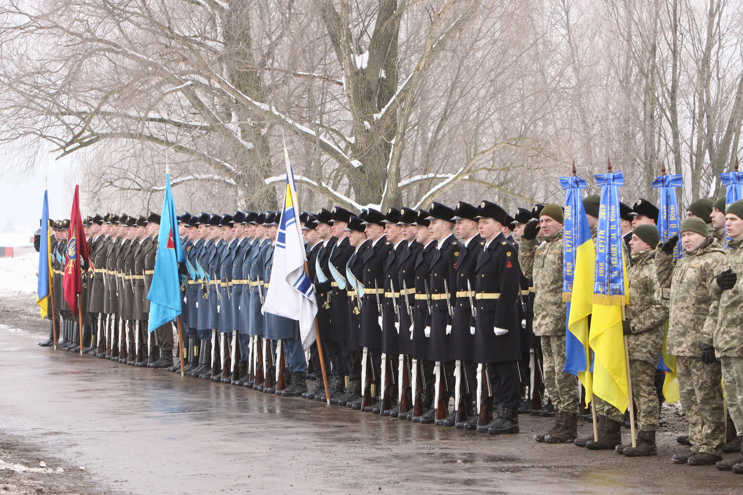 Потяг єднання прибув у Крути для відзначення 100-річчя бою (Фото)