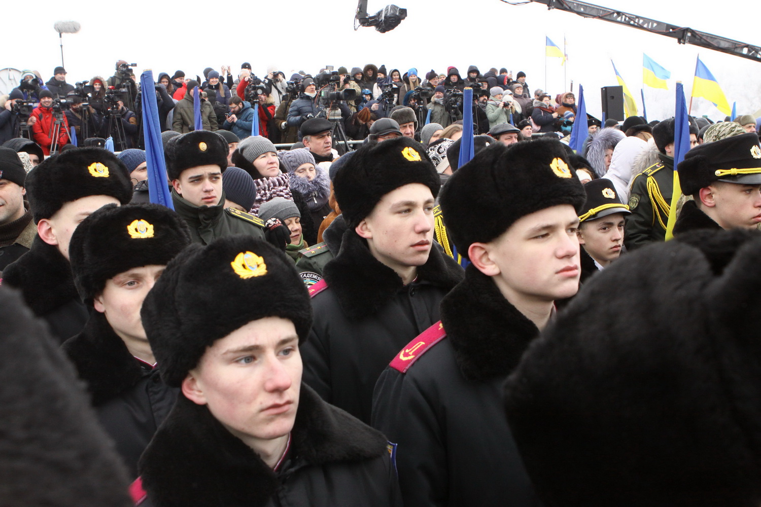Потяг єднання прибув у Крути для відзначення 100-річчя бою (Фото)