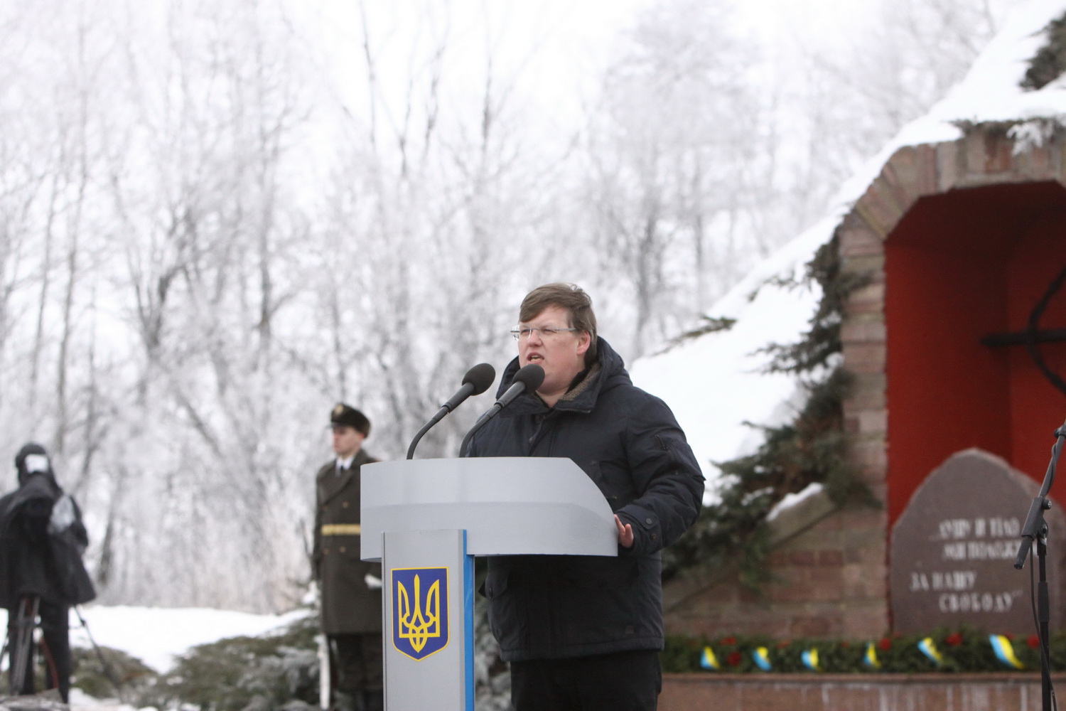 Потяг єднання прибув у Крути для відзначення 100-річчя бою (Фото)