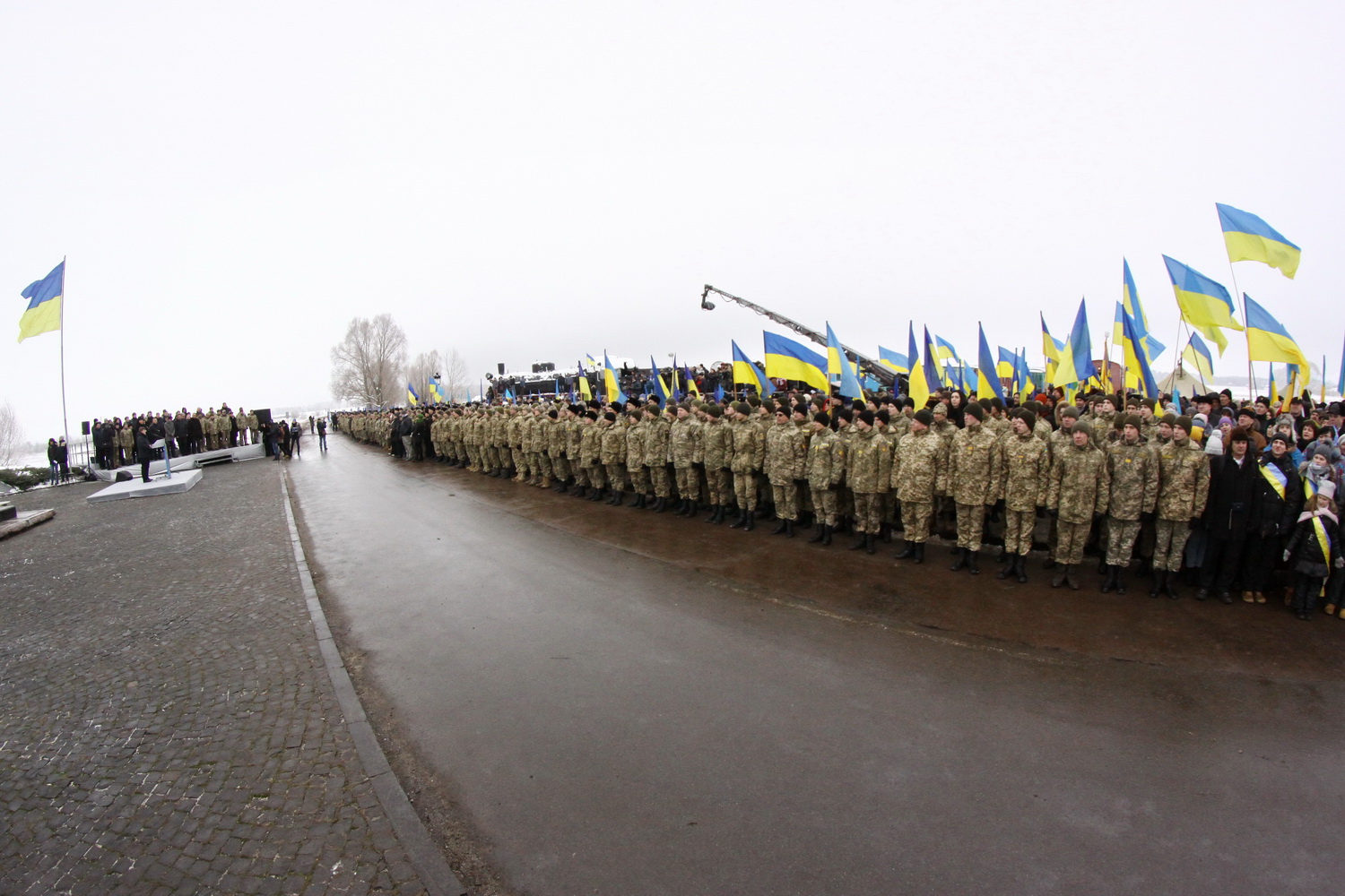 Потяг єднання прибув у Крути для відзначення 100-річчя бою (Фото)