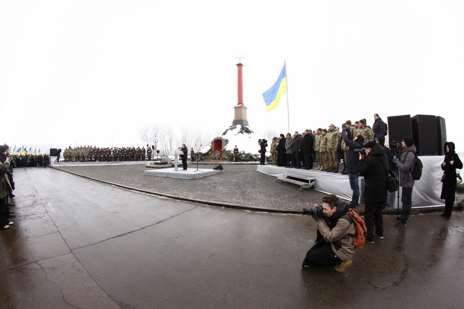 Потяг єднання прибув у Крути для відзначення 100-річчя бою (Фото)