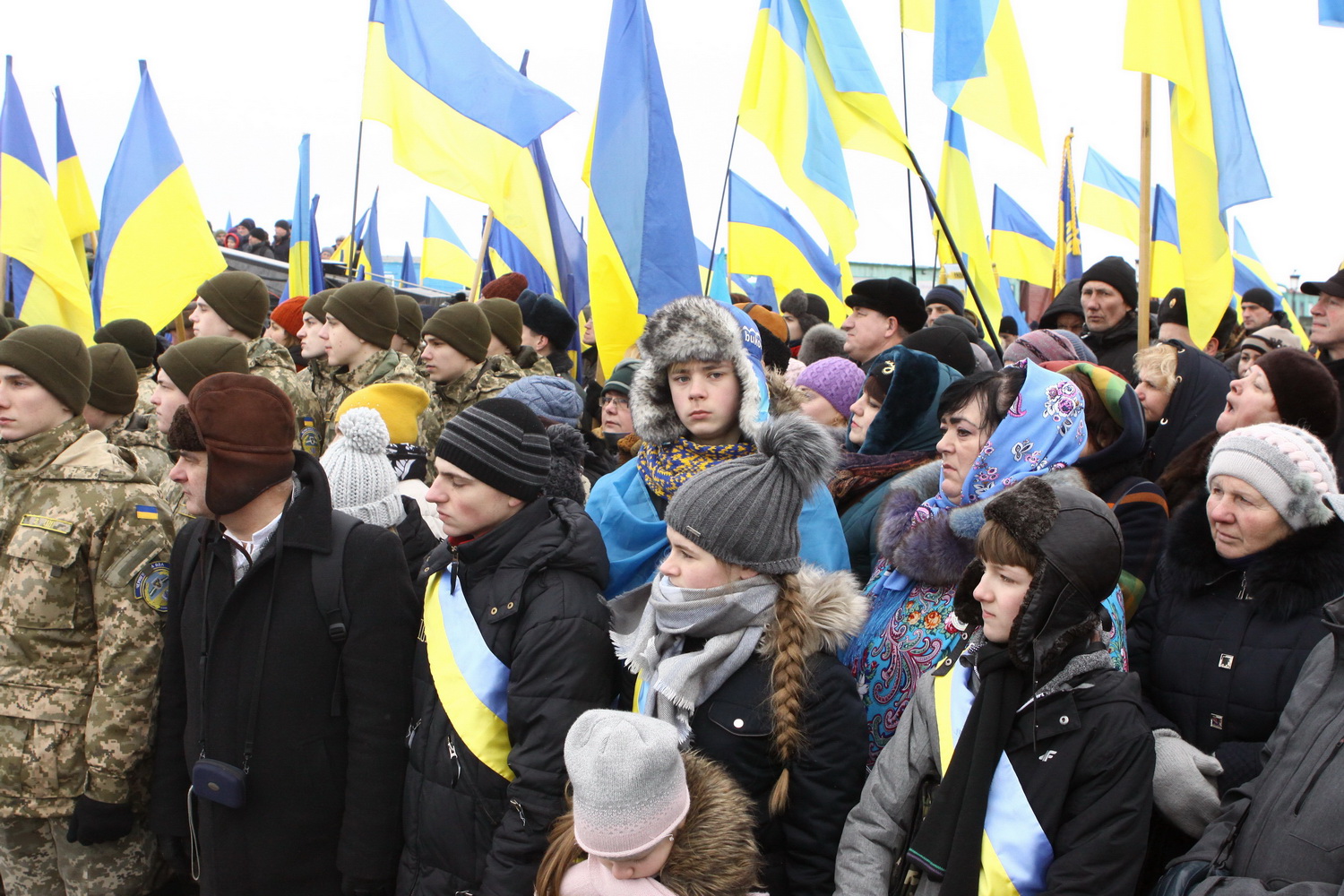 Потяг єднання прибув у Крути для відзначення 100-річчя бою (Фото)