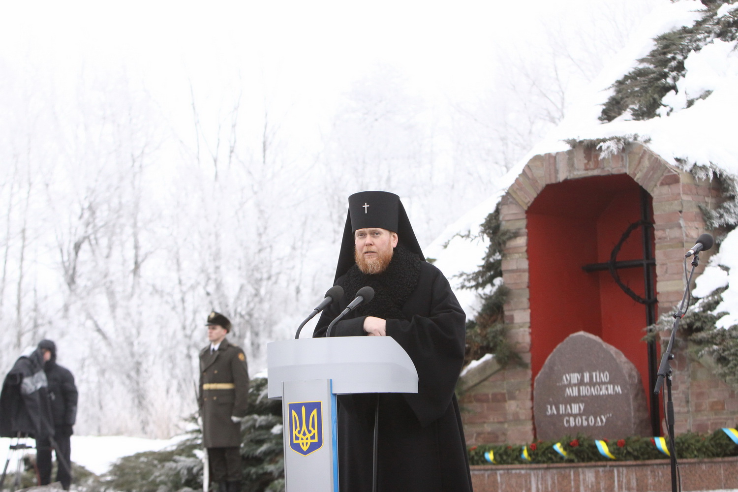 Потяг єднання прибув у Крути для відзначення 100-річчя бою (Фото)