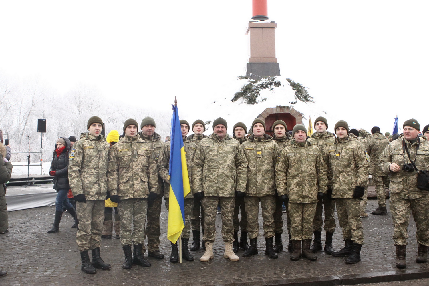 Потяг єднання прибув у Крути для відзначення 100-річчя бою (Фото)