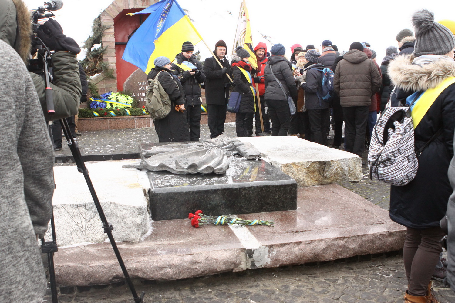 Потяг єднання прибув у Крути для відзначення 100-річчя бою (Фото)