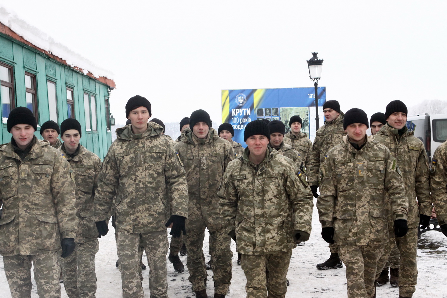 Потяг єднання прибув у Крути для відзначення 100-річчя бою (Фото)
