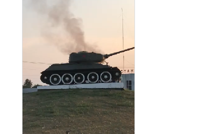 У Прилуках горів пам’ятний знак “На честь визволення України” (Відео)