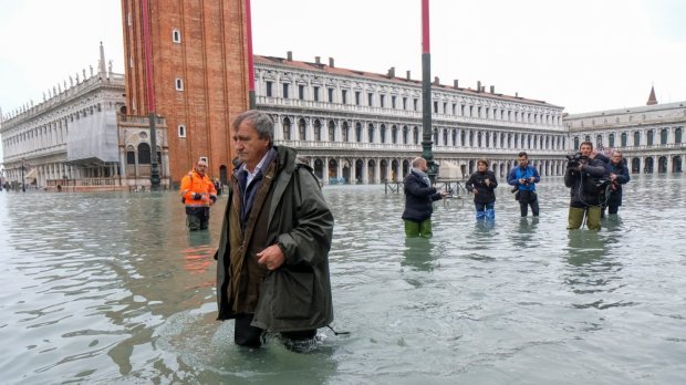 Масштабний потоп у Венеції: як місто на воді йде під воду