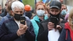 
"Мы – не рабы". Шахтеры устроили протест у Офиса президента с требованием выплатить зарплаты
