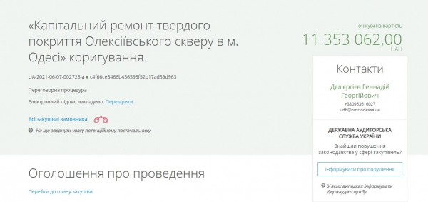 Капремонт Алексеевского сквера внезапно подорожал на 11 миллионов: во сколько обойдутся работы