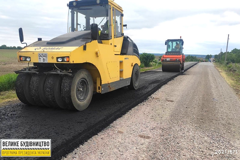 «Велике будівництво»: на Сумщині цьогоріч відремонтують понад півсотні доріг місцевого значення