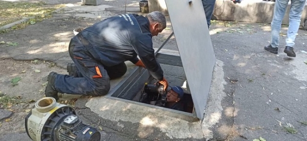 В Одессе консервируют фонтаны на зиму