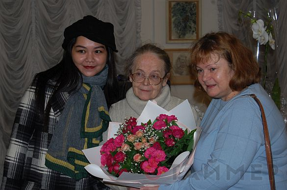 «Линия жизни»: одесская художница устроила выставку по случаю своего 75-летия