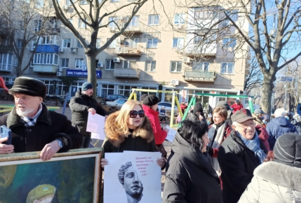 Одесские художники негодуют: им нечем платить за тепло