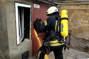 На Дерибасовской загорелся ресторан