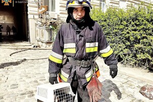 На Дерибасовской загорелся ресторан
