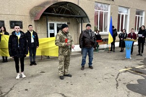 В Одесской области открыли мемориальную доску в честь погибшего воина Ивана Чумакова