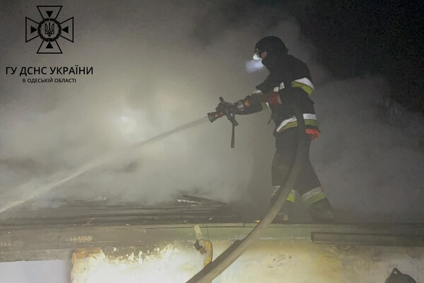 В Одессе горел частный жилой дом: погибли два человека