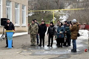 В Одесской области открыли мемориальную доску в честь погибшего воина Ивана Чумакова