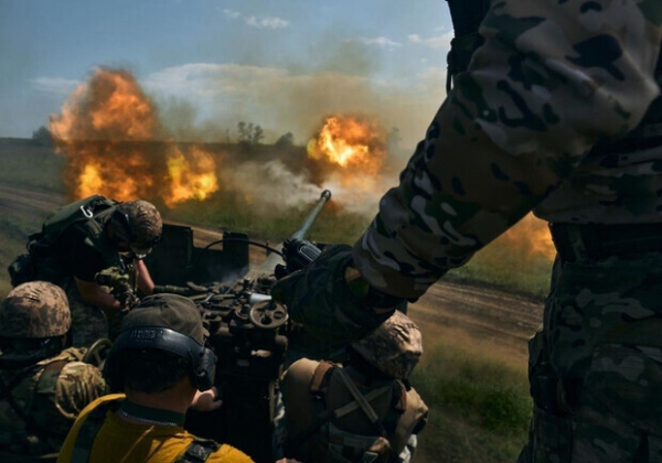 Карта боевых действий в Украине 15 июля