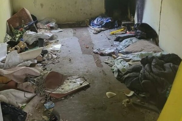 Под Одессой переселенка из Харьковской области жила с младенцем жила в заброшке 