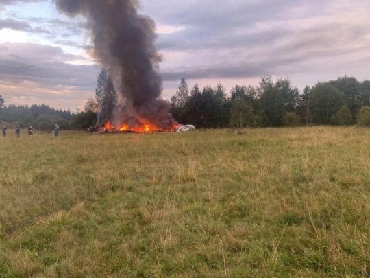 ППО росії збила літак пригожина, загинуло семеро людей, — росЗМІ (відео)