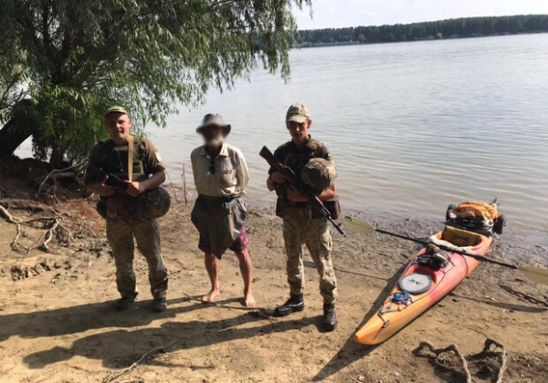 Американский туриста путешествовал по Дунаю на каяке и случайно пересек Одесскую область