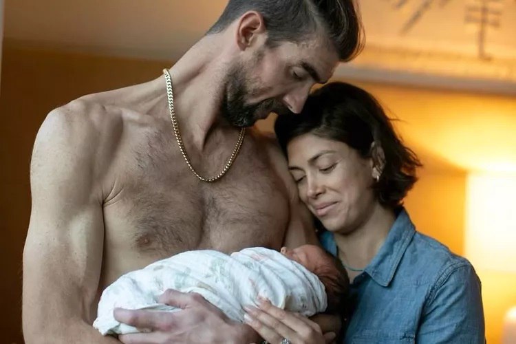 У сім'ї 23-разового олімпійського чемпіона народився четвертий син (фото)