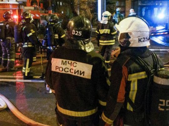 Була серйозна пожежа: вночі невідомі дрони атакували НПЗ біля москви