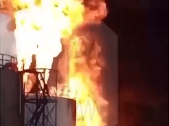 Дрони атакували нафтобазу в Адигеї та Тамбовській області, а також НПЗ у Краснодарському краї (відео)