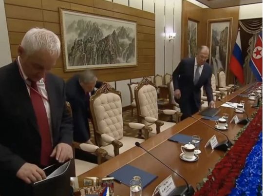 «Витирають ноги» не тільки китайці: лаврова, бєлоусова та інших міністрів рф вигнали із зали засідань у Пхеньяні