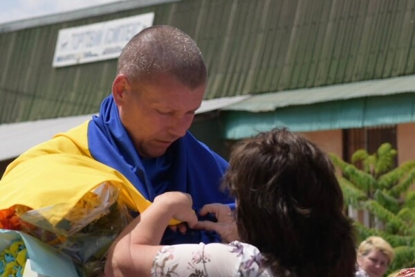 На Одесчину после почти двух лет плена вернулся защитник Украины