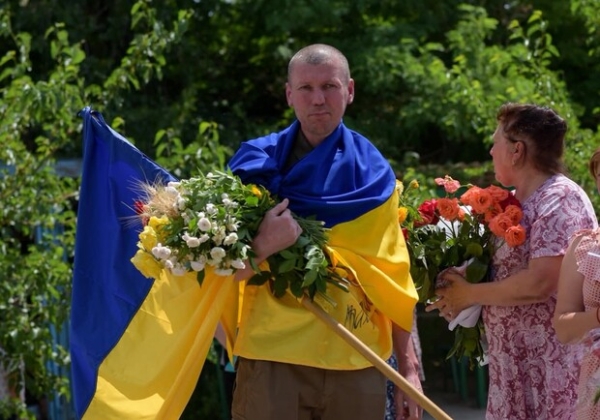 На Одесчину после почти двух лет плена вернулся защитник Украины