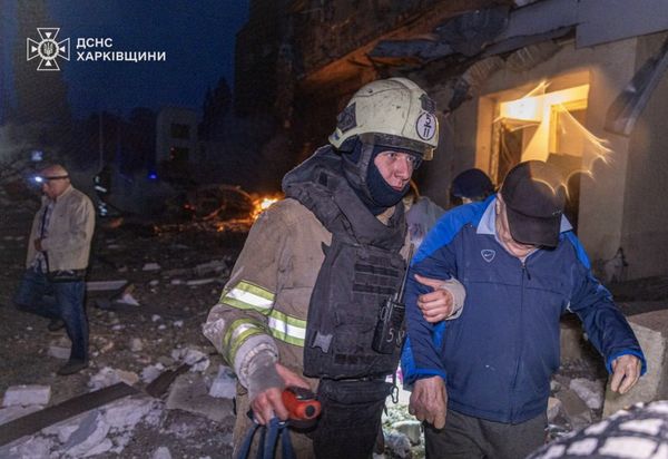 Ворог вночі атакував Харків: прильоти зафіксовано у кількох районах, є постраждалі